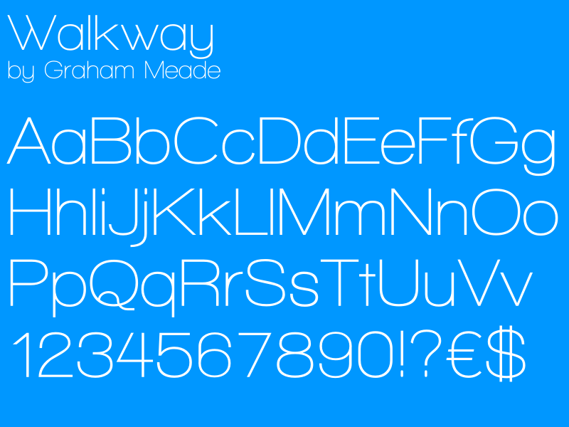 Walkway-font-by-Graham-Meade