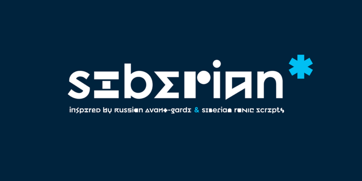 Siberian-Font-by-Oleg-Macujev