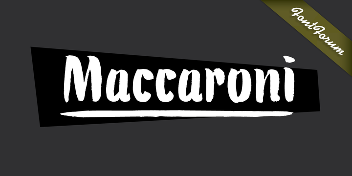 Maccaroni-font-by-URW