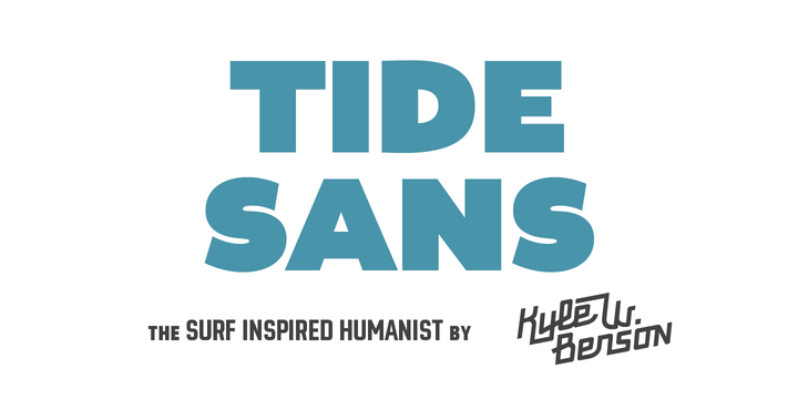 Tide-Sans-Font-by-Kyle-Benson
