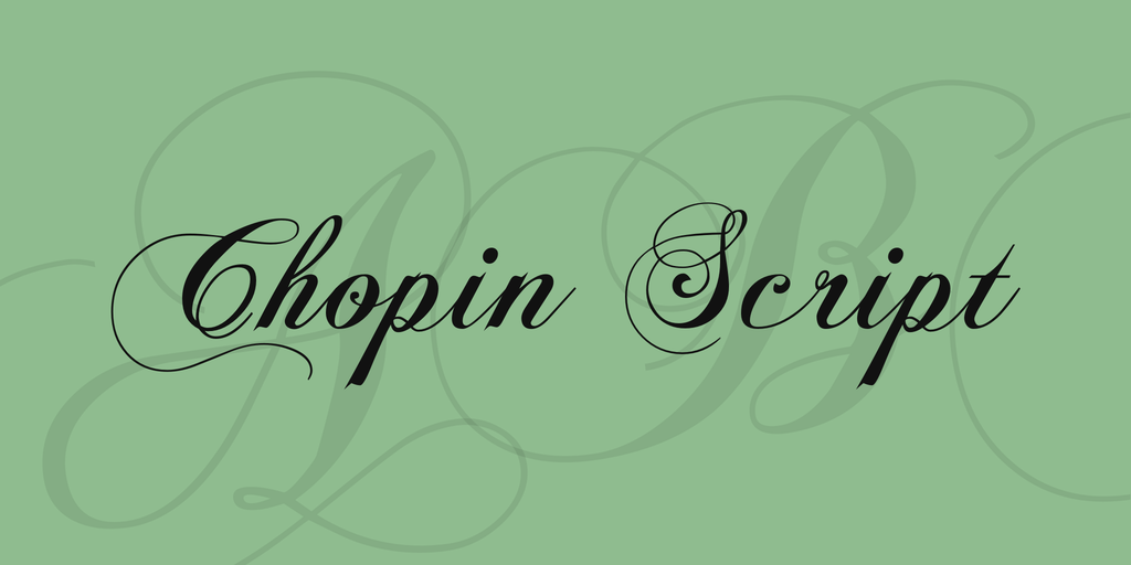 Chopin-Script-font-by-Claude-Pelletier