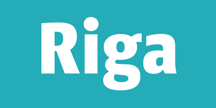Riga-Font-by-Ludwig-Ubele