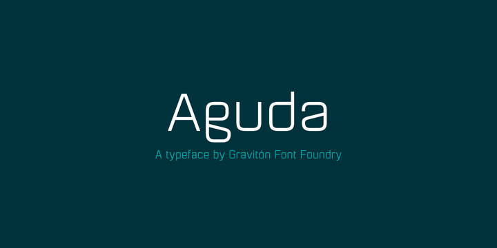 Aguda-font-by-Pablo-Balcells