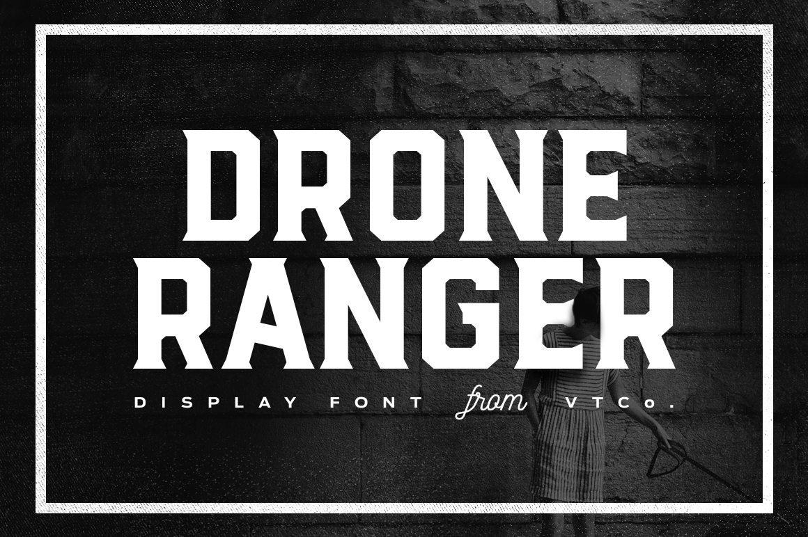 Drone-Ranger-font-by-Sean-Coady