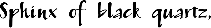 Bambusa-Basic-font-preview