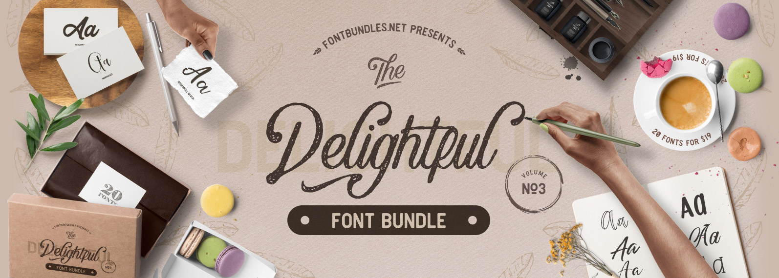 The Delightful Font Bundle Volume III