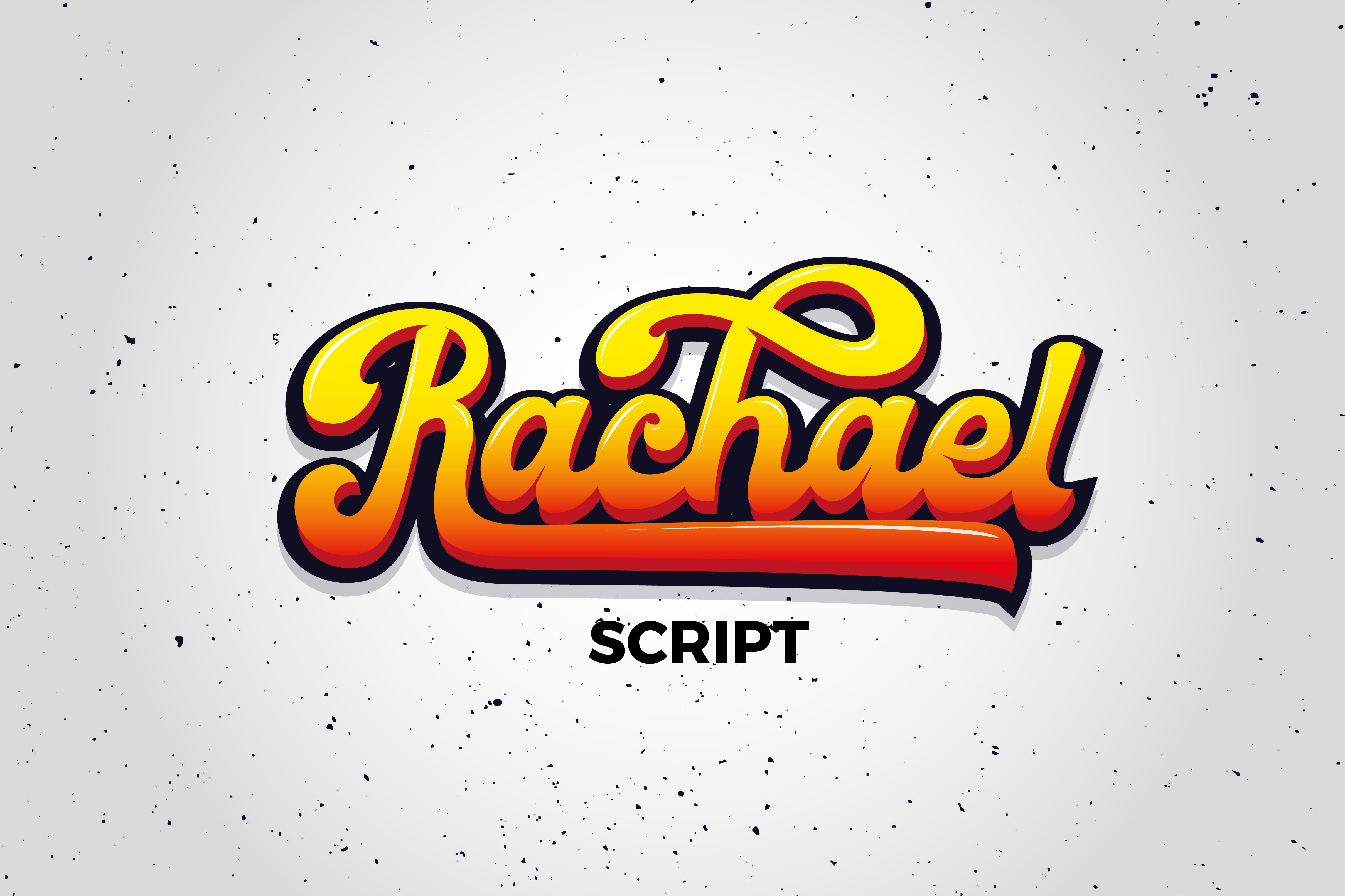 Rachael Script font