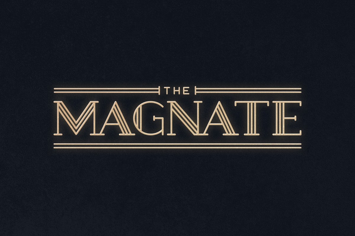 The Magnate Typeface font cover