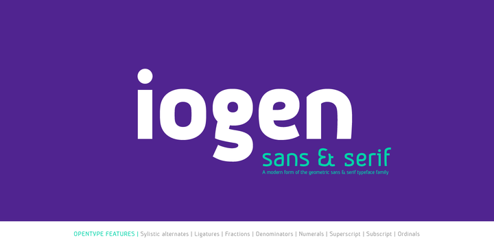 Iogen-Font-by-Taner-Ardali